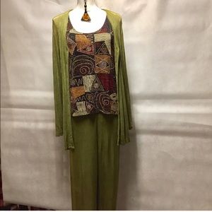 Chicos travelers suit size 3