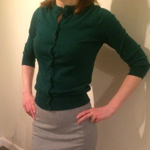 J crew cardigan