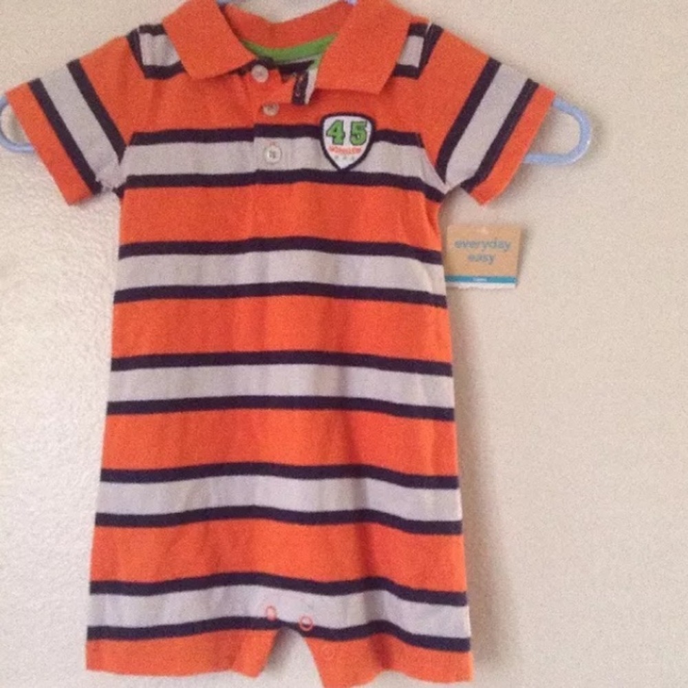 Carter's polo onesie