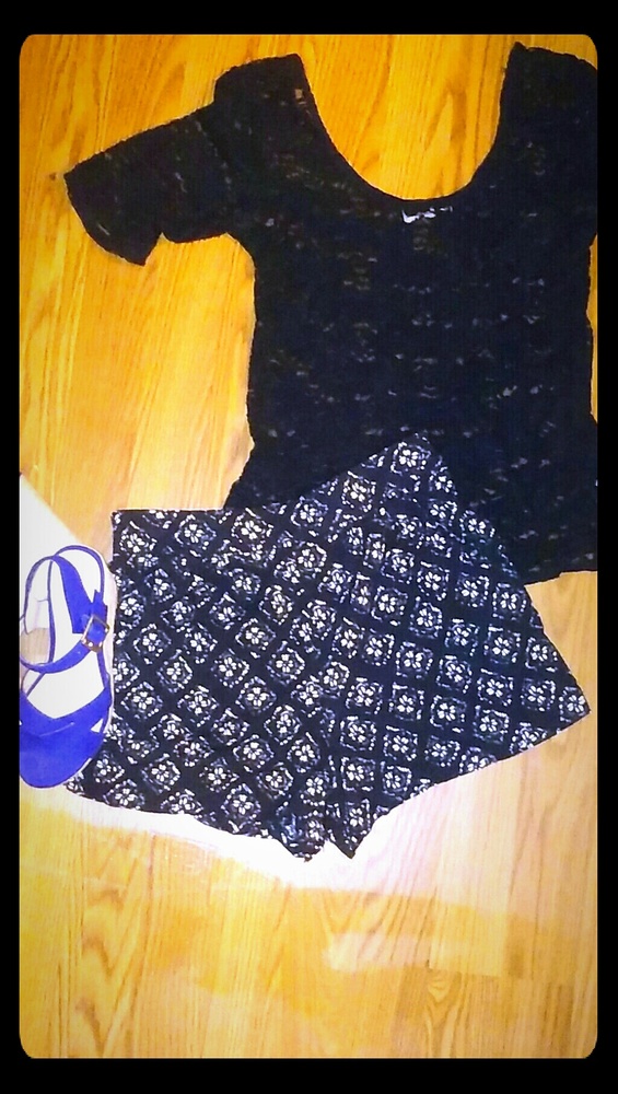 Boho Style Shorts with pockets size M