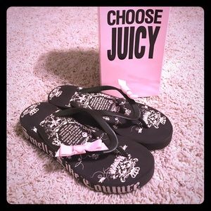 Juicy flip flops!
