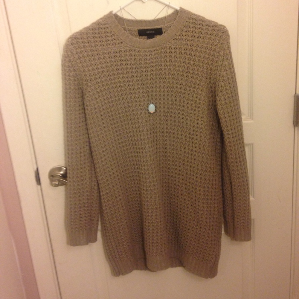 Beige Knit Sweater