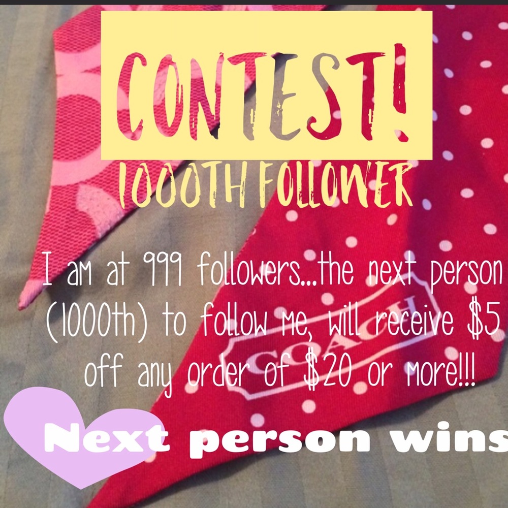 FOLLOW CONTEST!