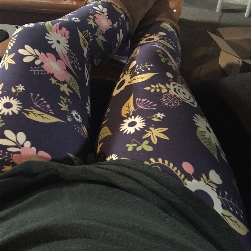 TC floral leggings