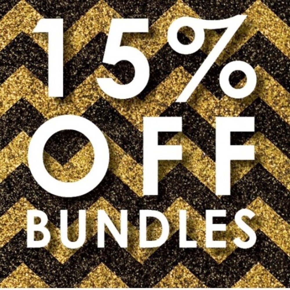 15% off bundles of 3 or more!! ✨✨