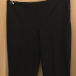 Talbots Classic Dressy Black Chinos