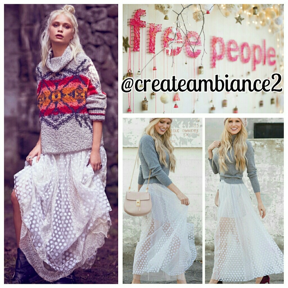 Free People Tutu Maxi