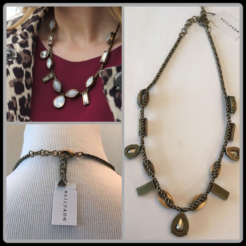 CRYSTAL CLEAR MOONSTONE NECKLACE - Picture 6 of 7