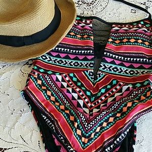 Swim Suit One Piece Low Back!