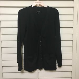 Cotton j crew cardigan