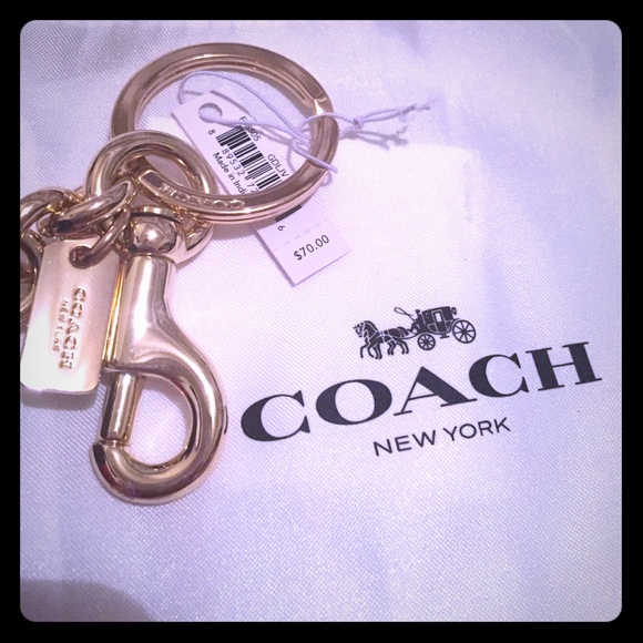 Authentic Coach Keychain - Picture 2 of 3