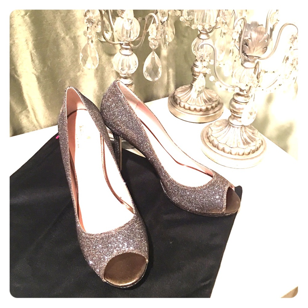 Brand new Kate Spade Bronze High Heels size 10