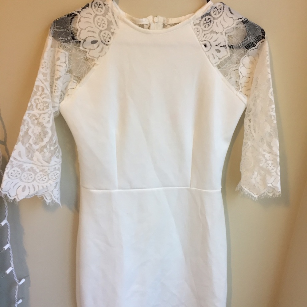 White dress