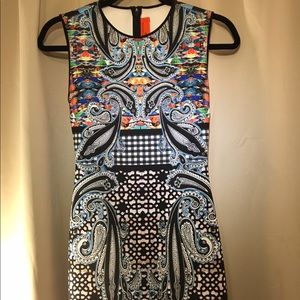 Clover Canyon Spice Market Neoprene Dress XS