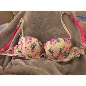 PINK Date Night Push Up Bra