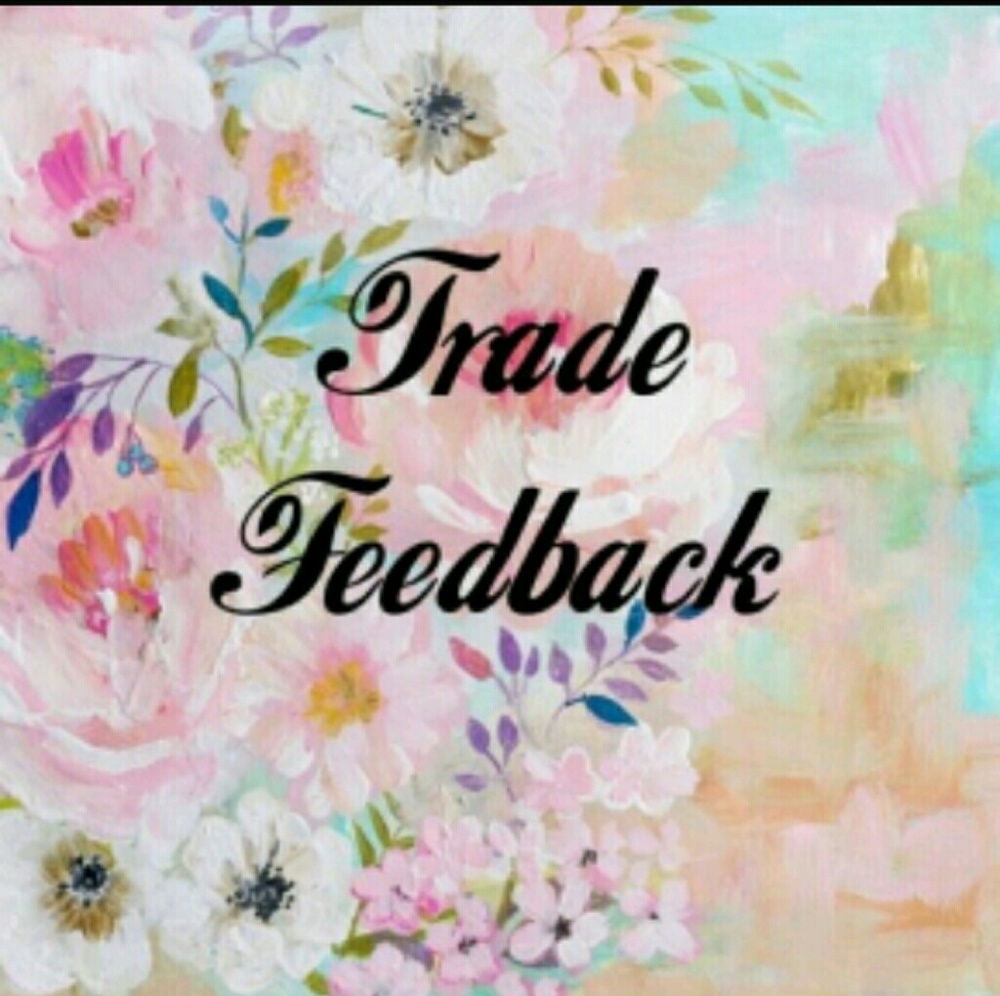 Trade feedback!