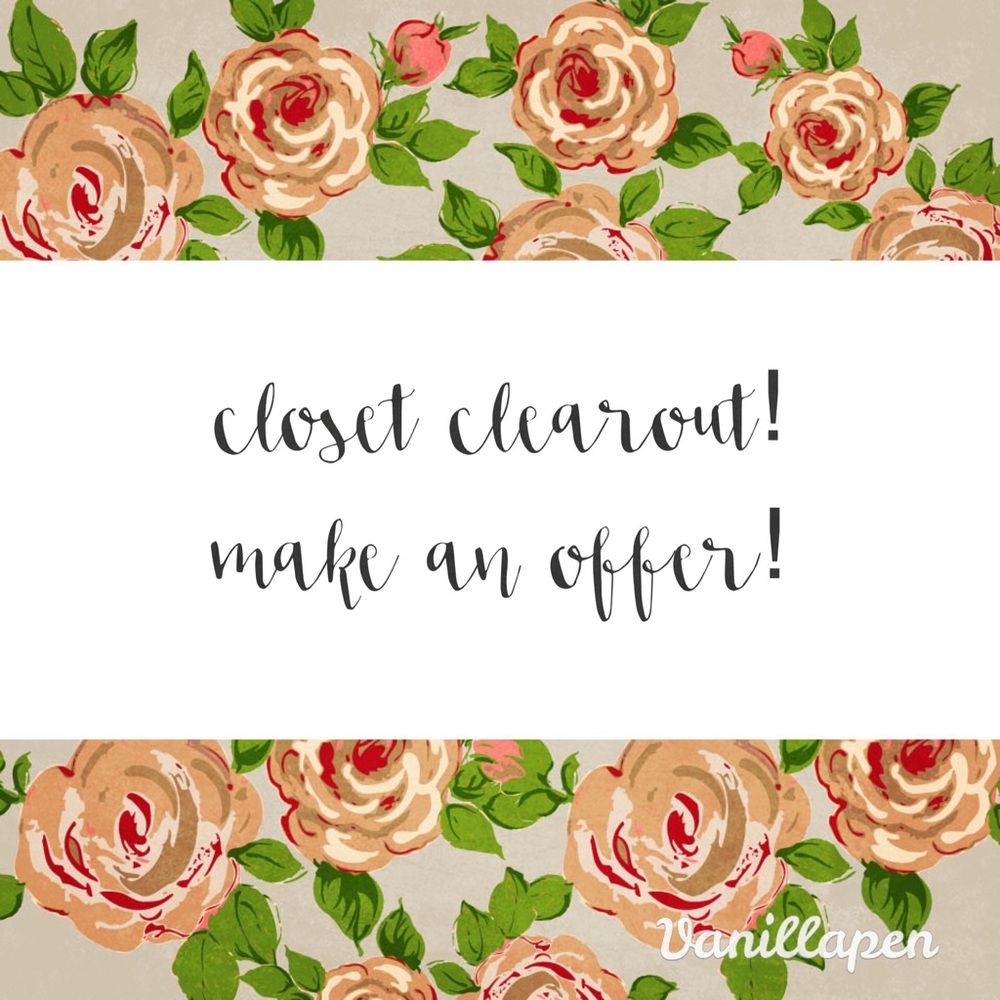 Closer clear out!