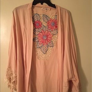 Altard State lace detail cardigan. Medium.