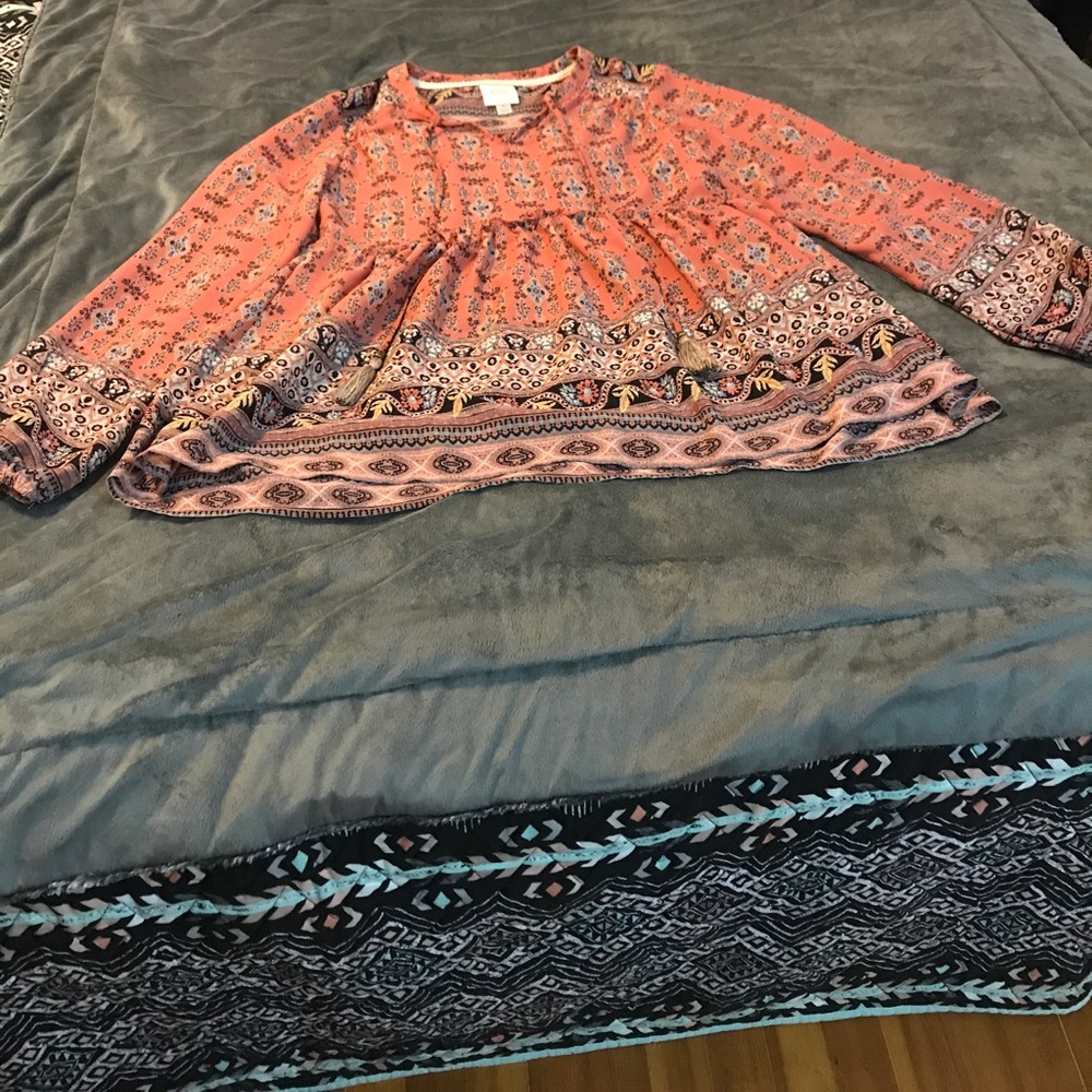 Knox Rose Long Sleeve Blouse