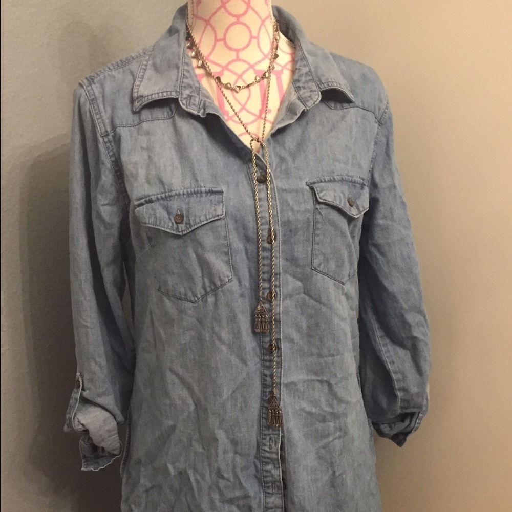 Denim tunic 🙃