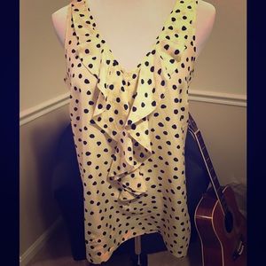 Beautiful Michael Kors polkadot blouse