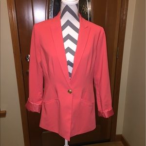 Love 21 Tangerine Blazer