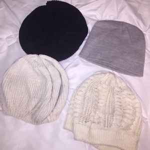 4 beanies!