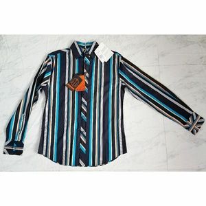 Ben Sherman Men Button Down Carnaby Fit Size S NWT