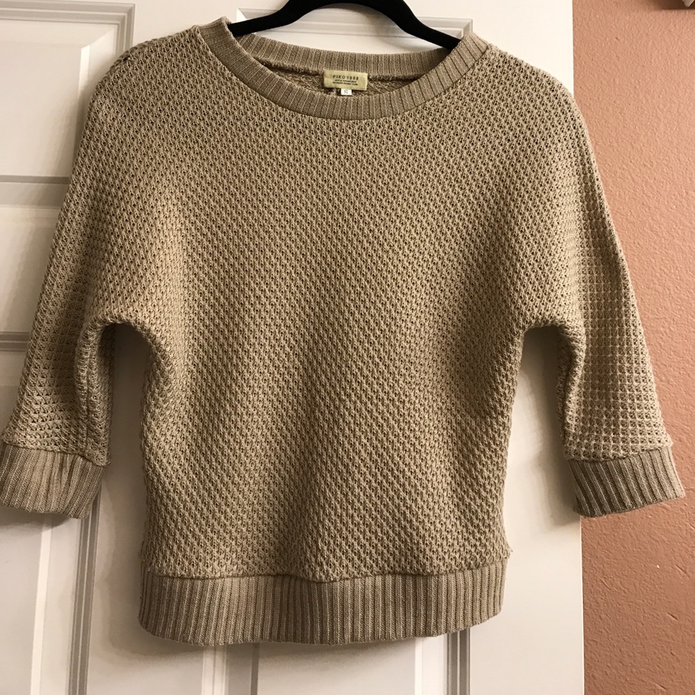Tan sweater