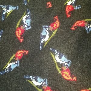 Lularoe Os Blue and Red birds