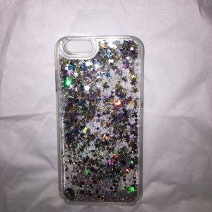 Glitter starpower✨⭐️💫 phone 5 case