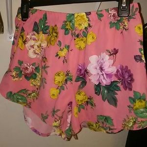 Floral shorts