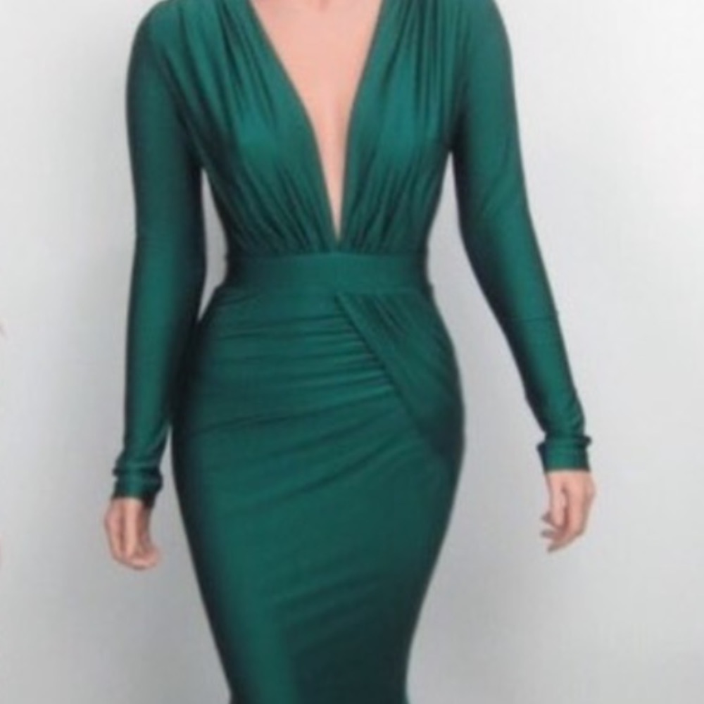 Emerald Green Dress