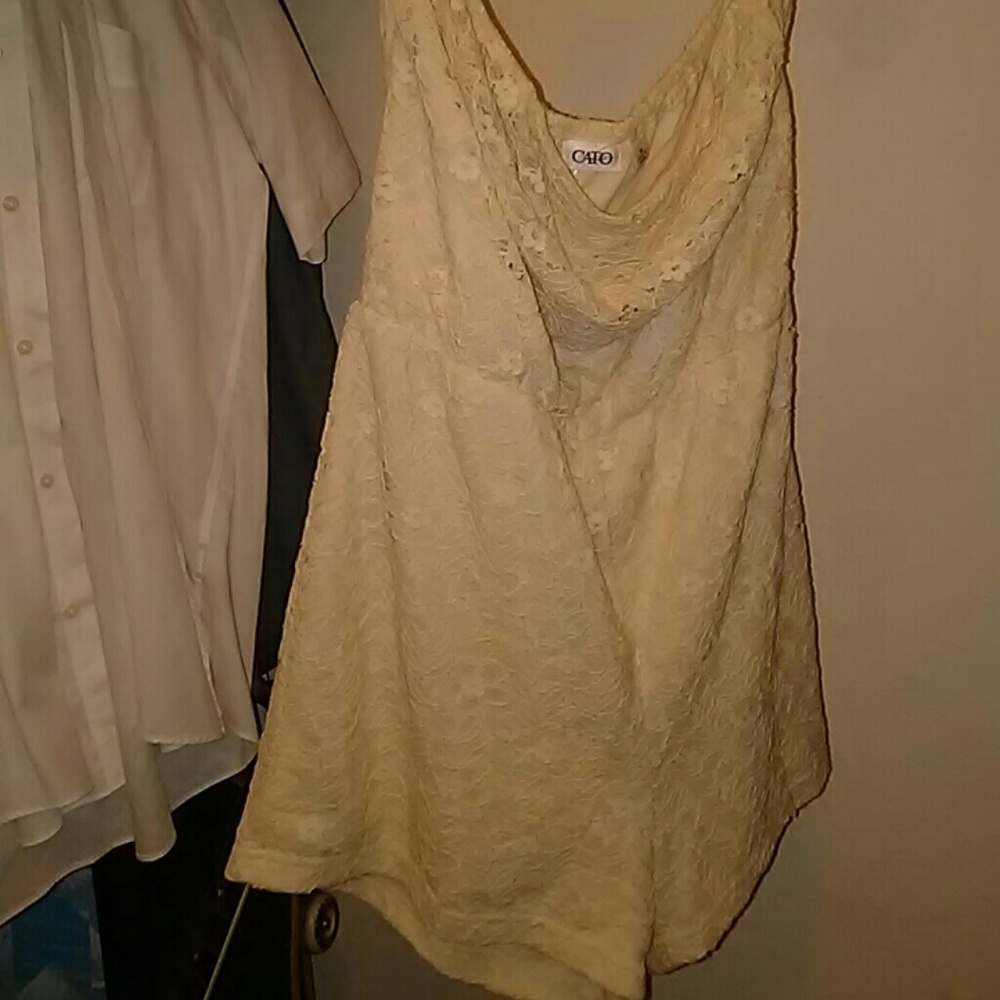 Crochet lace romper