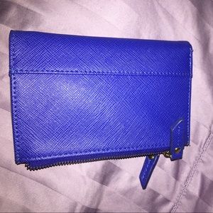 Mini royal blue wallet