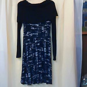 Kensie dress grey & Black