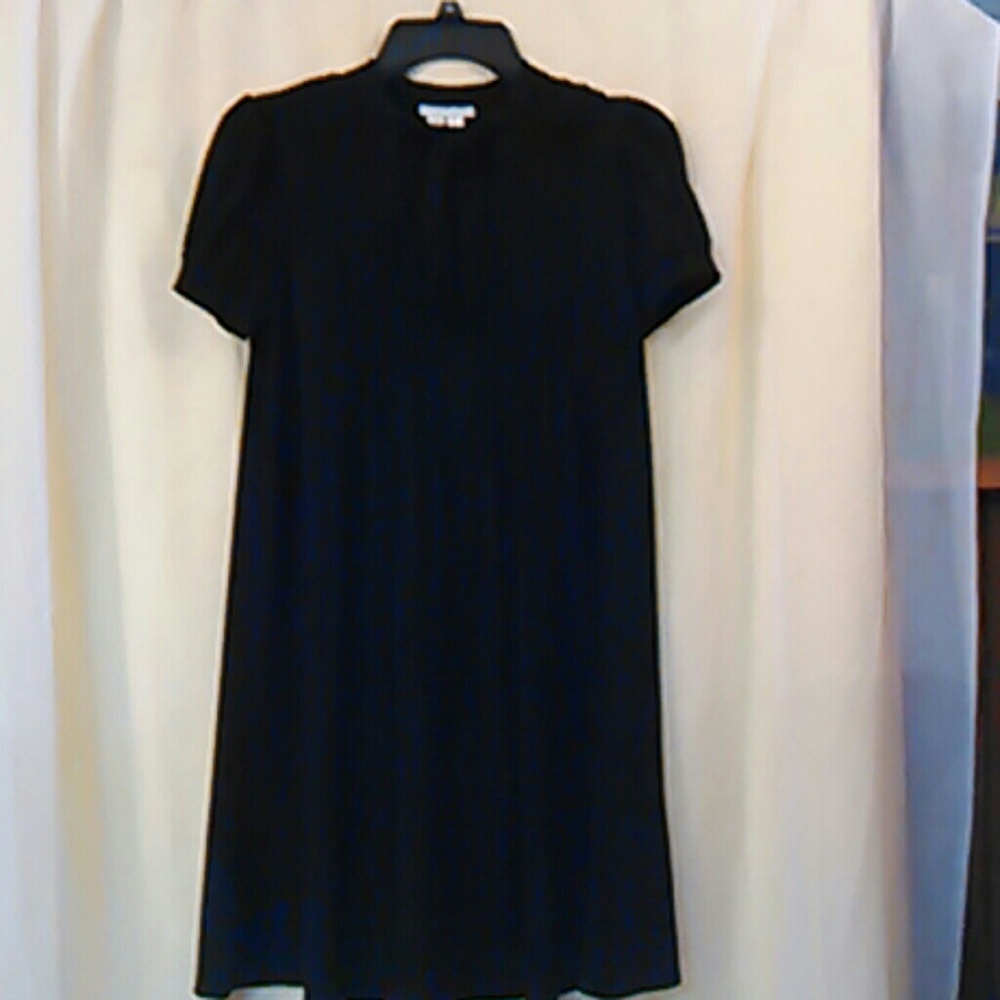 London times black jersey dress