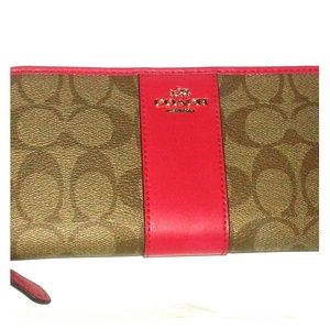 *Sold* Coach Wallet Pink, Brand NEW w/ tags!