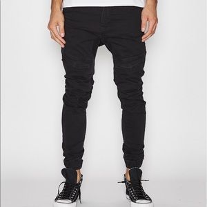 Nena & Pasadena jogger black waxed size 32