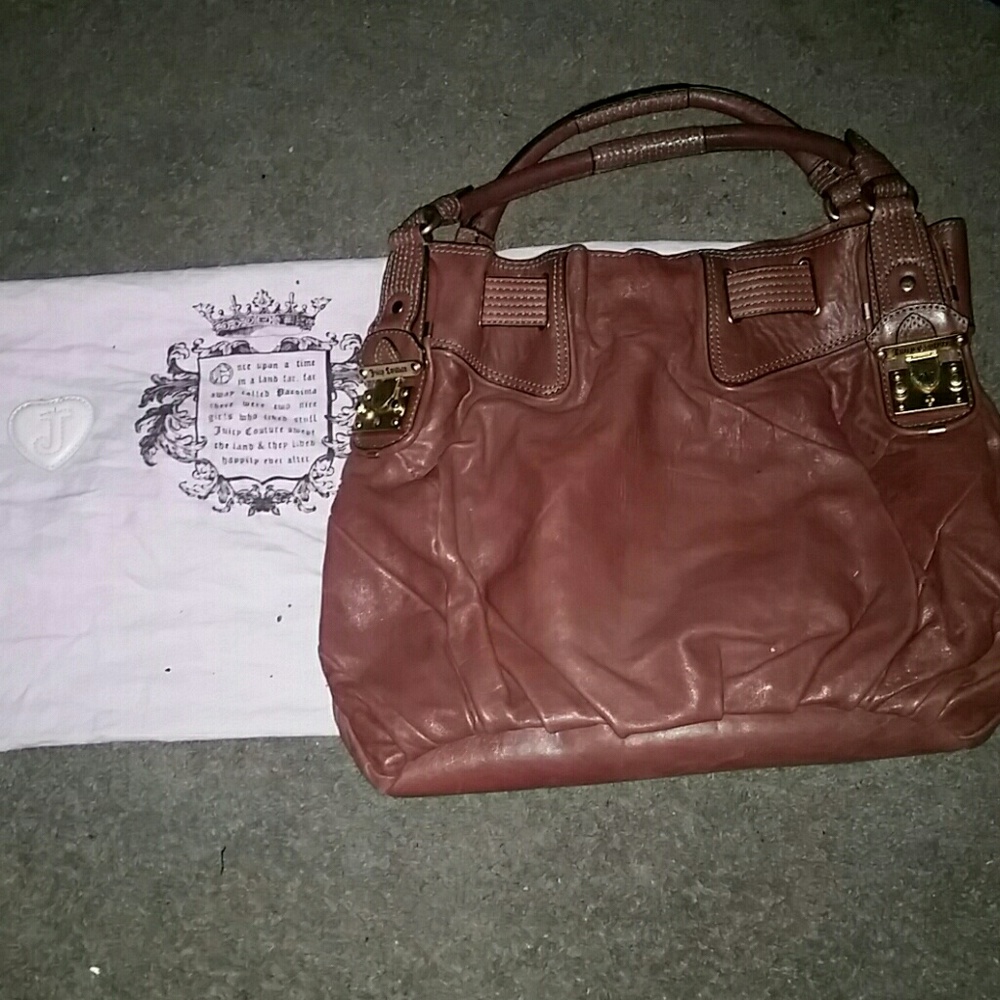 Juicy couture brown handbag a Real Deal!