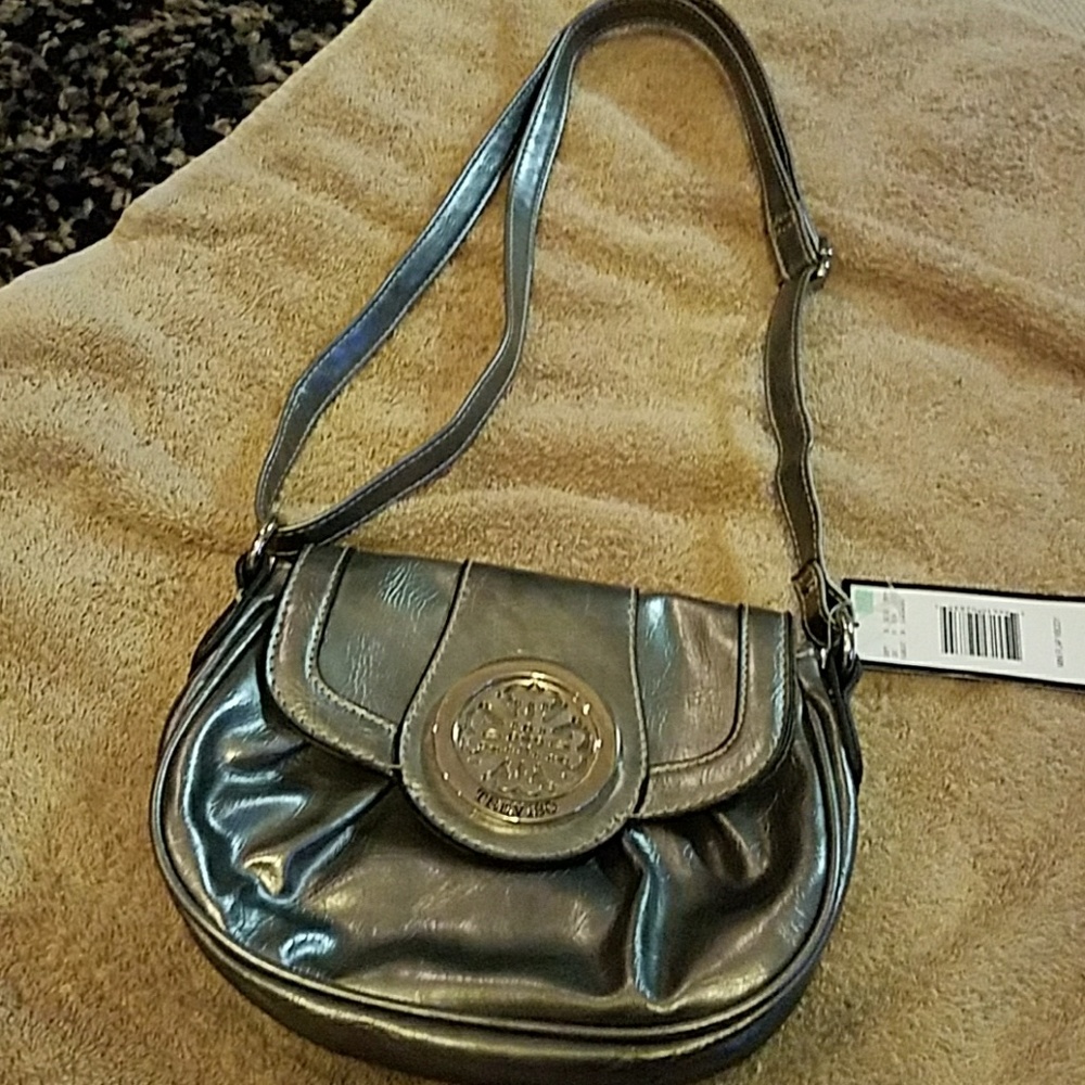 Mini flap crossbody purse