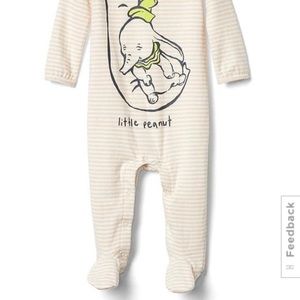 GAP One Pieces - Dumbo Footie Onesie GAP One Pieces - Dumbo Footie Onesie