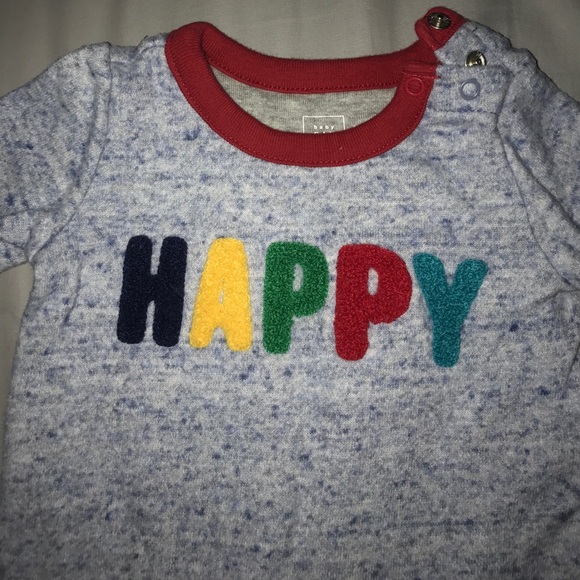 GAP One Pieces - Happy Footless Onesie GAP One Pieces - Happy Footless Onesie