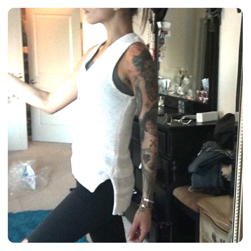 Rag and bone -white- Dina halter tank
