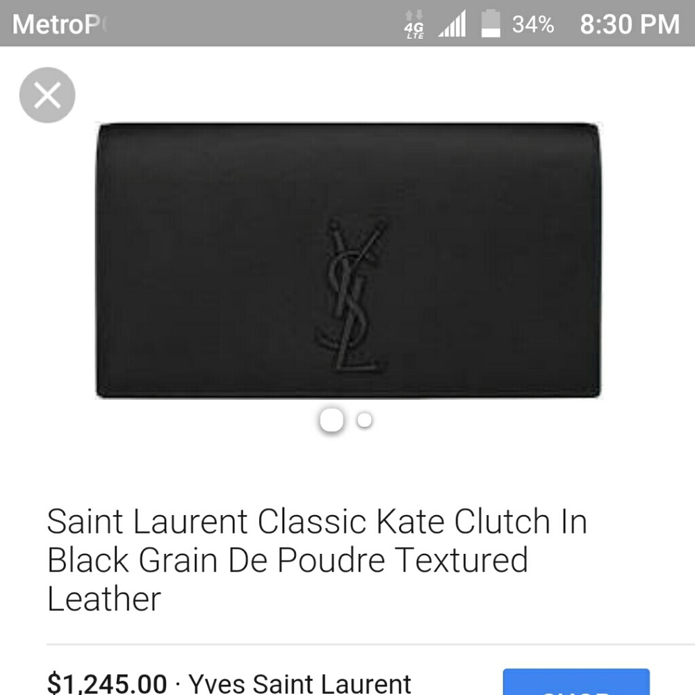 Ysl clutch