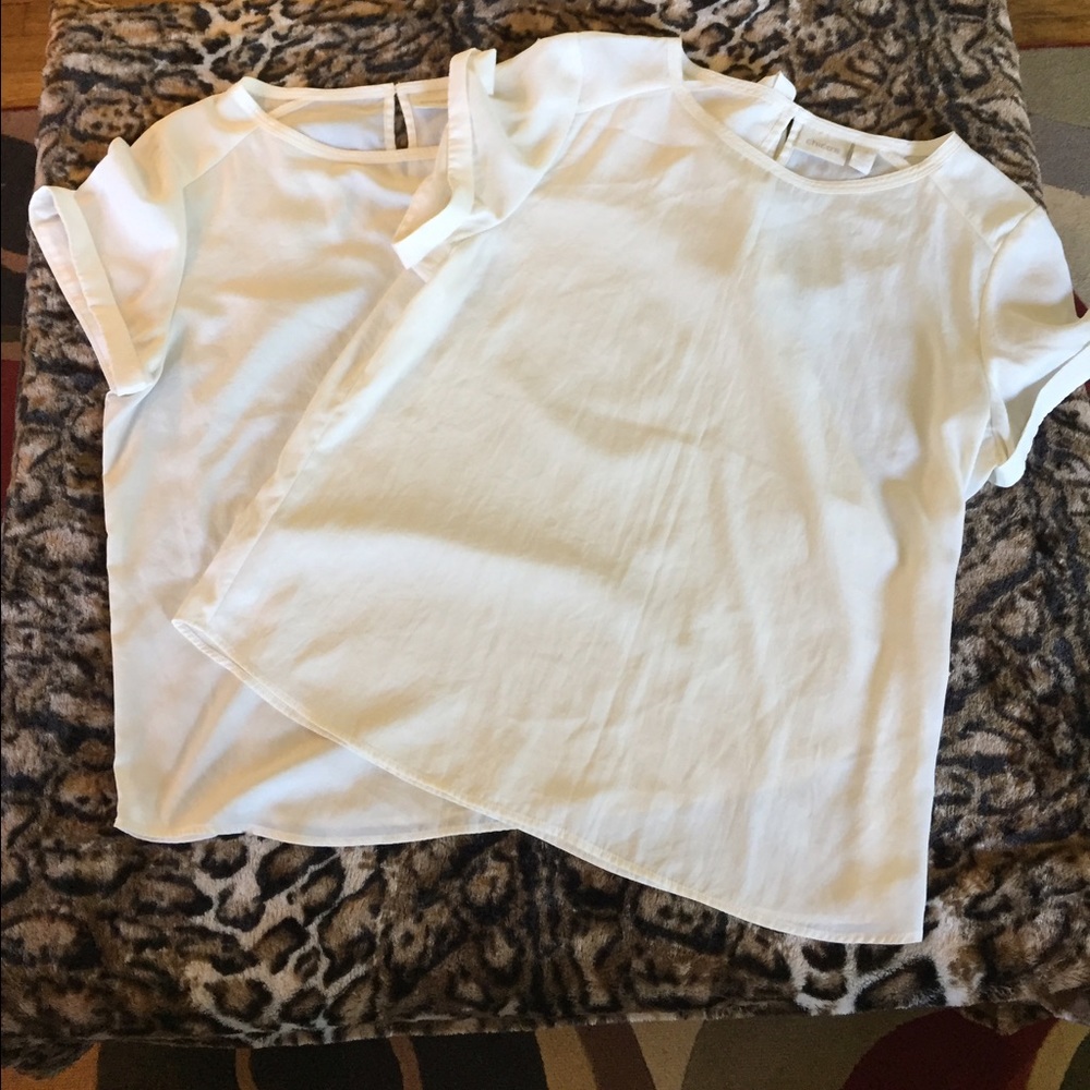 Cream Silk Top Bundle