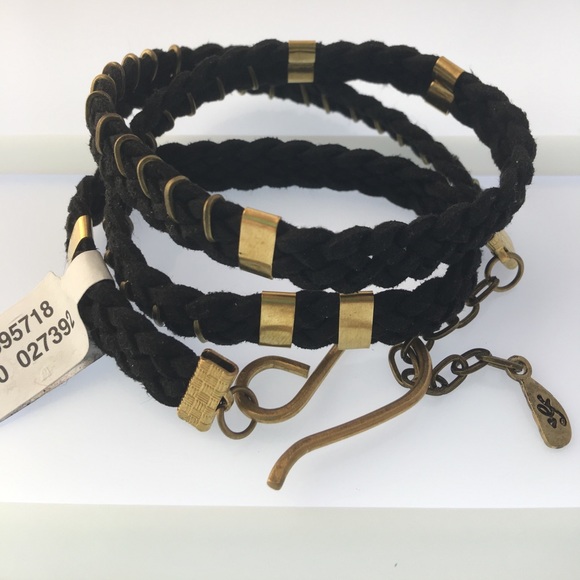 Free People Black Braided Wrap Bracelet - Picture 5 of 5