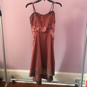 Free People midi dress with detachable straps