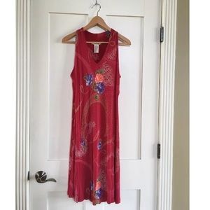 Free People Floral Red Dress Free People Floral Red Dress