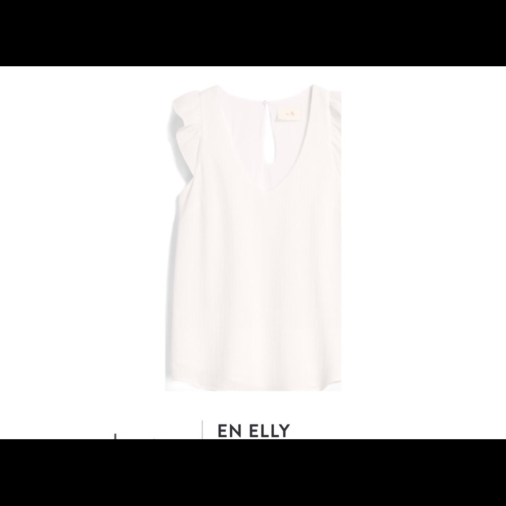 Kelly Flutter Sleeve Blouse